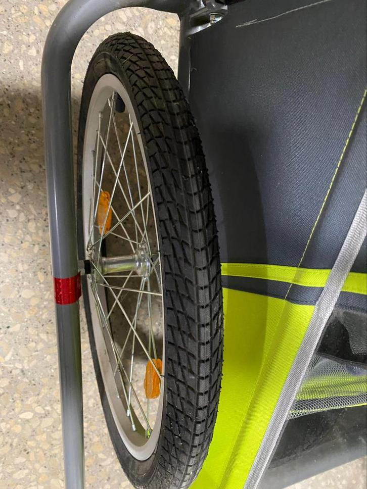 Fietskar, Fietsen en Brommers, Fietsaccessoires | Aanhangwagens en Karren, Zo goed als nieuw, Opvouwbaar, Ophalen