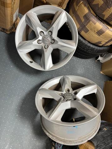 2X 8R0601025CG Audi 8R Q5 Velg Velgen 8 x 18" inch ET39, Ophalen of Verzenden