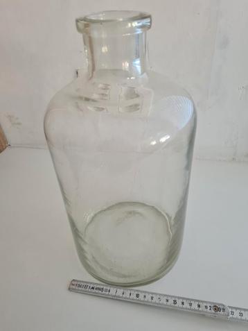 Oude glazen fles