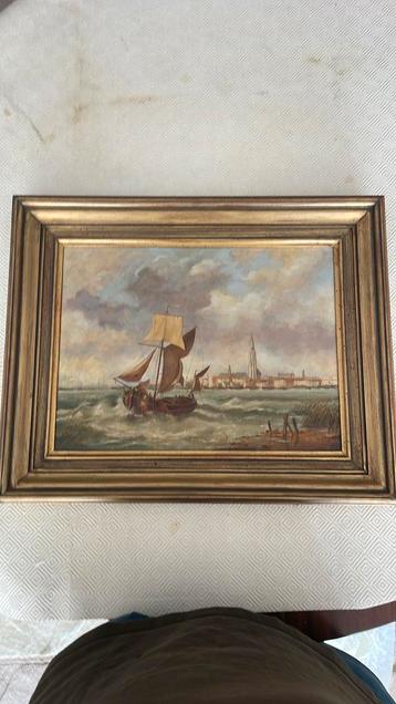 Schilderij van C . Pauwels  beschikbaar voor biedingen