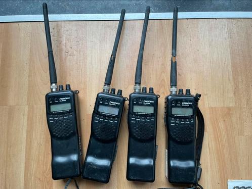 Radio portable CB Président Glenn lot de 4 pièces, Télécoms, Émetteurs & Récepteurs, Utilisé, Émetteur et Récepteur