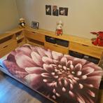 1 persoonsbed met kasten, Huis en Inrichting, Slaapkamer | Complete slaapkamers, Ophalen of Verzenden, Gebruikt