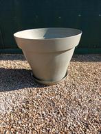 Grand pot de fleurs avec disque., Jardin & Terrasse, Enlèvement, Comme neuf