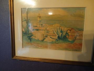 Paysage Provencal peint en 1939 beschikbaar voor biedingen