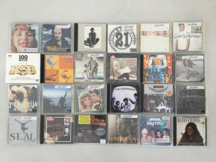 Lot 1/24 cd’s pop The Boss Bowie Queen Red Hot Chris Rea, Cd's en Dvd's, Cd's | Pop, Zo goed als nieuw, 1980 tot 2000, Ophalen of Verzenden