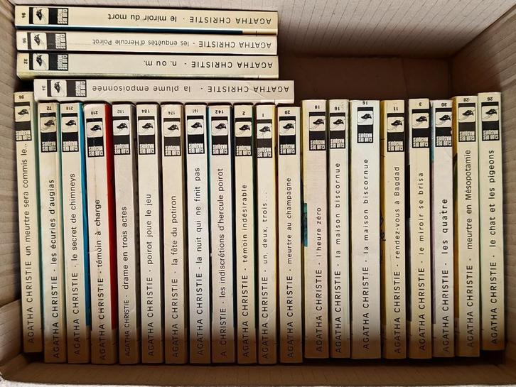 Grote collecties Agatha C./San A-detectiveboeken, Boeken, Romans, Gelezen, Wereld overig, Ophalen