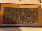 Tableau en cuivre en relief avec encadrement, Antiquités & Art, Cuivre