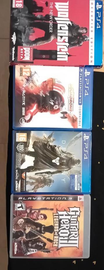 Ps 4 spelletjes  beschikbaar voor biedingen
