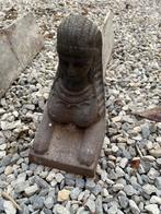 Chenets de cheminée Sphynx en fonte, Ophalen, Gebruikt