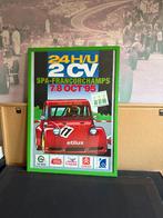 affiche 24 heures 2HP Citroën Spa 1995, Enlèvement ou Envoi, Voitures