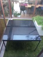 Eettafel zwart met stevig glas, Dieren en Toebehoren, Ophalen