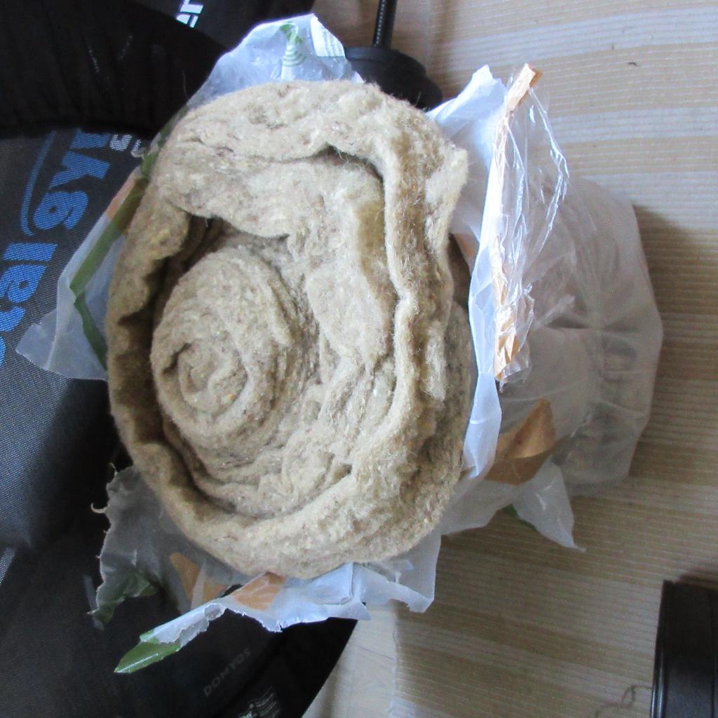 wollen isolatierol, Ophalen, Zo goed als nieuw