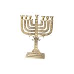 Vintage messing menora – Israël – ca. 1950, Ophalen of Verzenden