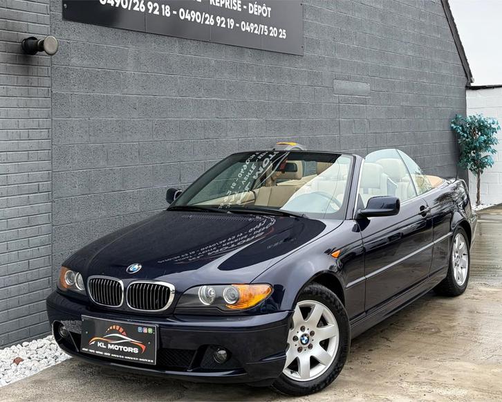 BMW 320Cia Cabriolet Boite Automatique 2004 Facelift, Auto's, BMW, Bedrijf, 3 Reeks, Benzine, Euro 4, Cabriolet, 3 deurs, Automaat