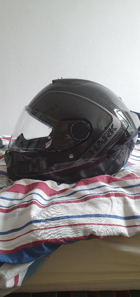 Nieuwe Spartan Carbon 1.2 SE Priona-helm, Motoren, Heren, XL, Shark, Integraalhelm