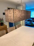 Hanglamp met grijze lampenkap, Ophalen, Gebruikt, 25 tot 50 cm, Grijs