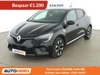 Renault Clio 1.6 E-Tech Hybrid Intens (bj 2021, automaat), Auto's, Renault, Stof, Gebruikt, Euro 6, Zwart