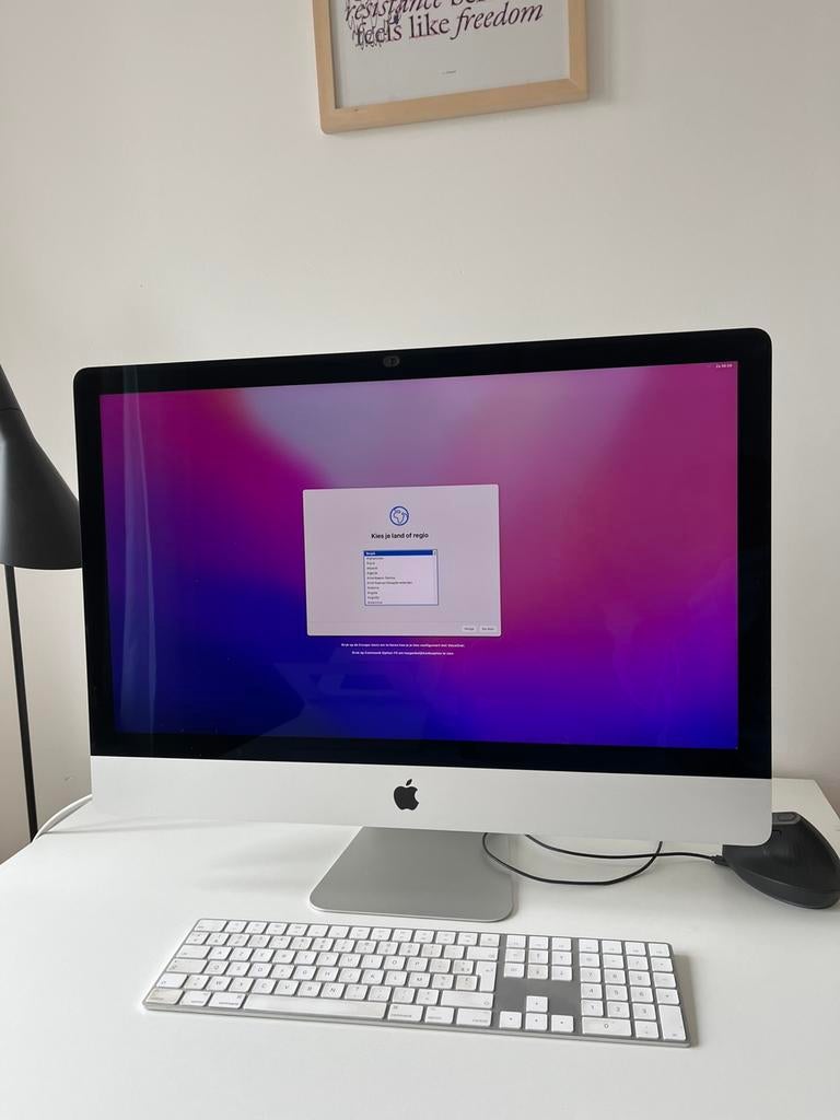 iMac 27” Retina 5K (Late 2015), Computers en Software, Apple Desktops, Zo goed als nieuw, iMac, 8 GB, Ophalen