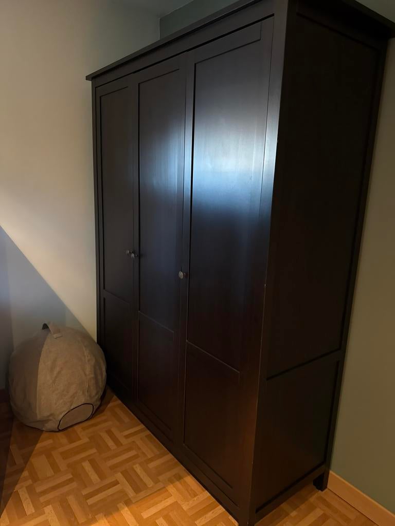 Armoire 3 portes noire, Enlèvement, Utilisé, Landelijk