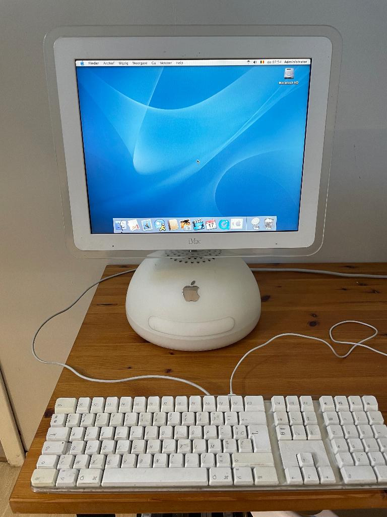 iMac G4 "Zonnebloem", Computers en Software, Vintage Computers, Ophalen