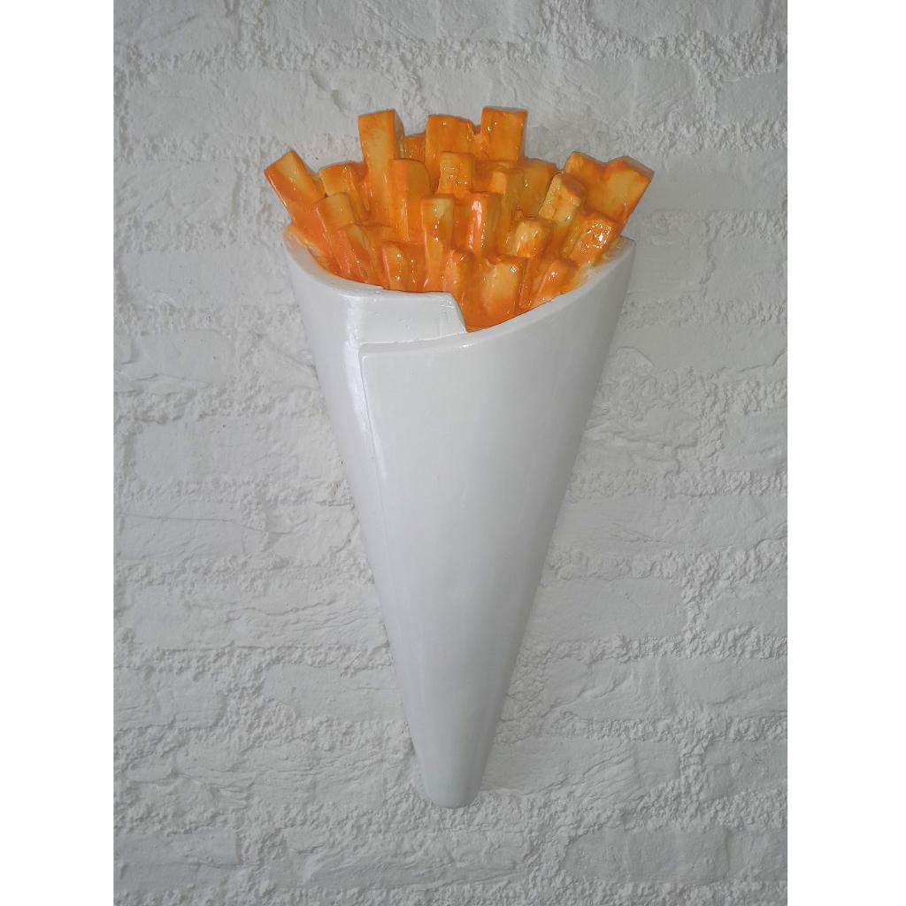 Patatzak Hangend Half – 50 cm Hoogte Platte uitvoering, Verzamelen, Merken en Reclamevoorwerpen, Nieuw, Ophalen