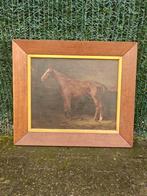 Peinture ancienne représentant un cheval signée, Antiquités & Art, Enlèvement