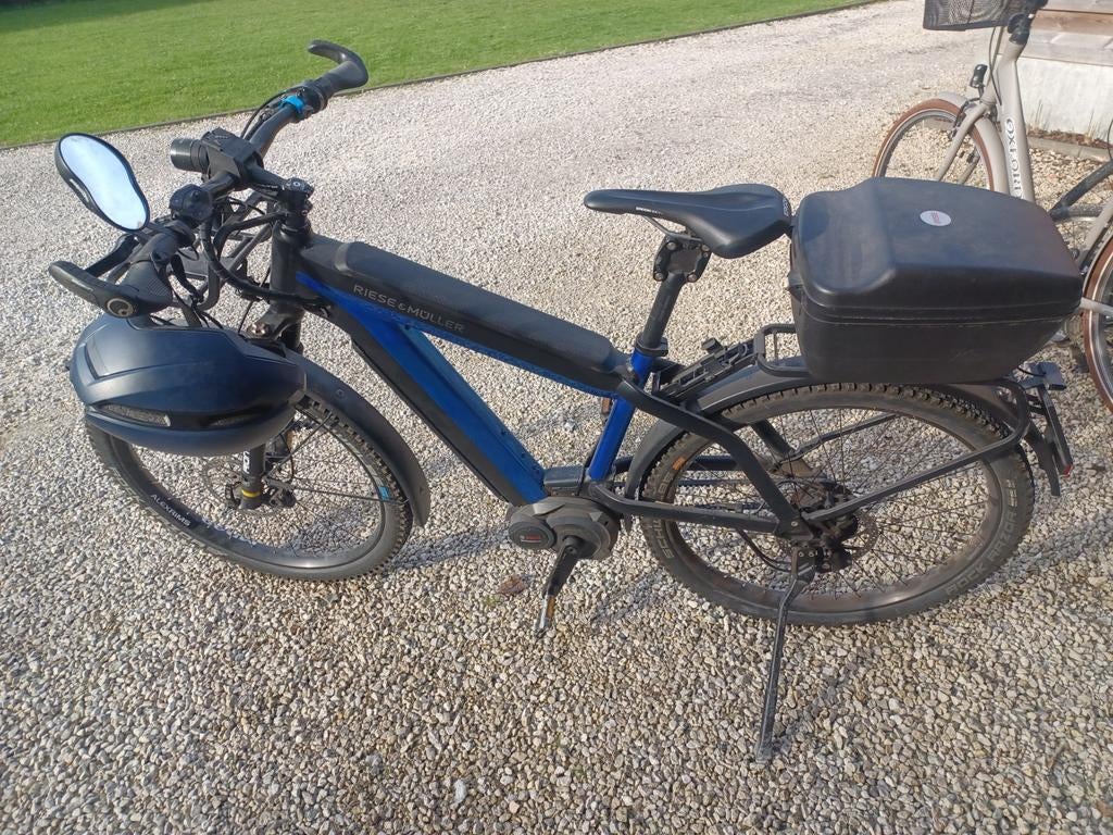 Riese & muller supercharger, Ophalen