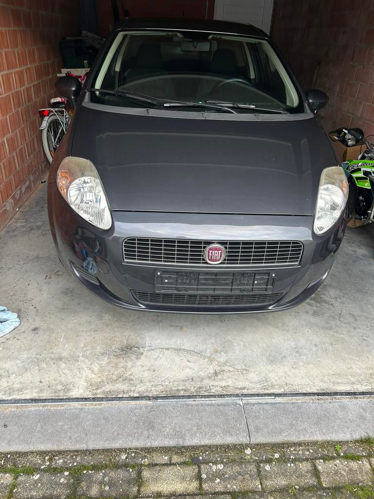 fiat grande punto, Auto's, Fiat, Zwart, Grande Punto, Handgeschakeld, Airconditioning