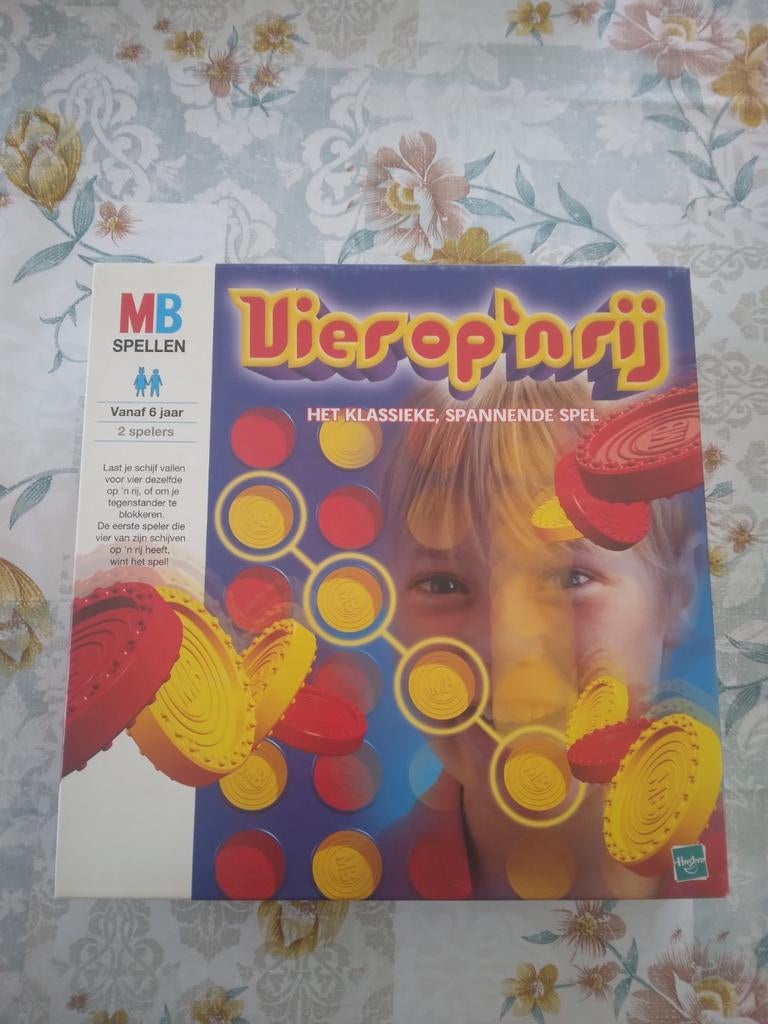 Quatre d'affilée, jeu MB, Consoles de jeu & Jeux vidéo, Enlèvement ou Envoi