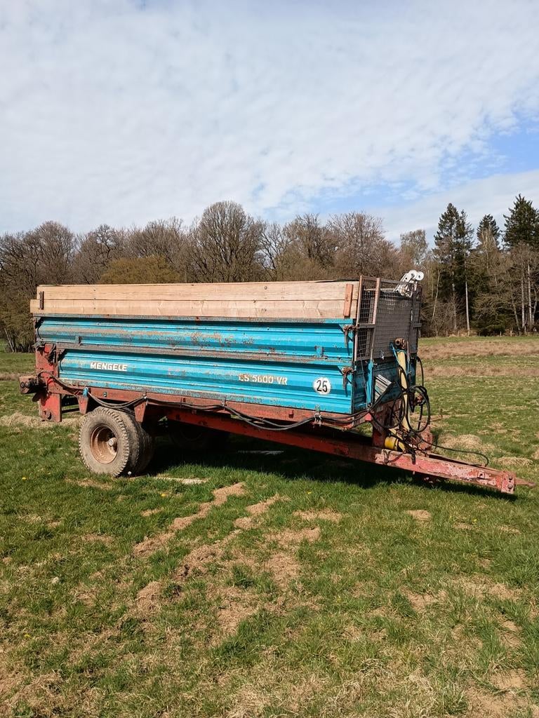 Landbouwtrekker MENGELE ES 5600 VR „Trailer”, Ophalen