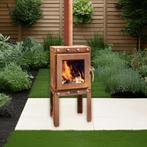 Poêle d'extérieur Piquia Corten en acier/rouille, Enlèvement ou Envoi, Neuf