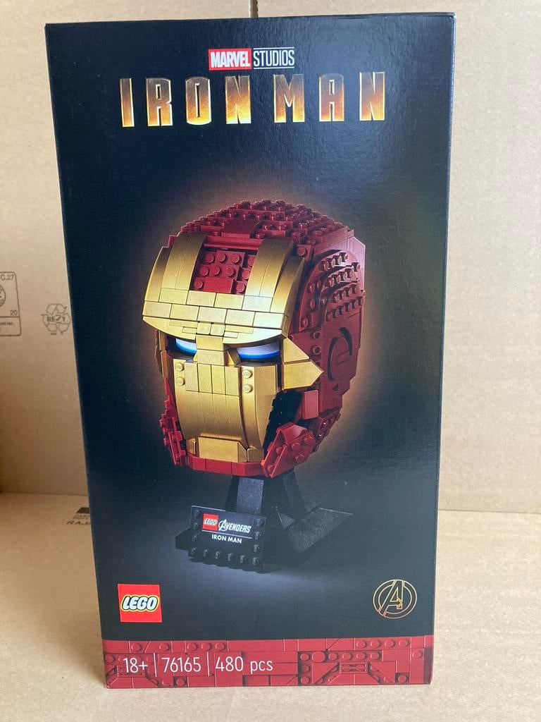 NIEUW LEGO 76165 Iron Man Helm, Marvel, Lego, Nieuw, Ophalen of Verzenden