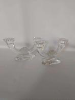 2 kandelaars Val Saint Lambert Art Deco. VSL054/a., Antiek en Kunst, Ophalen
