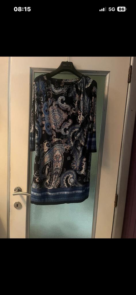 Tunique longue à imprimé cachemire, très chic Astmosohere XL, Vêtements | Femmes, Enlèvement ou Envoi, Comme neuf, Bleu