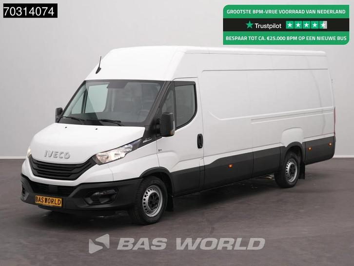 Iveco Daily 35S16 Automaat L3H2 160PK 3,5t Trekgewicht Airco, Auto's, Bestelwagens en Lichte vracht, Bedrijf, Te koop, Achteruitrijcamera