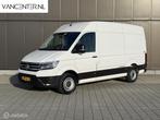 Volkswagen e-Crafter L3H3 36 kWh Apple CarPlay Airco Camera, Auto's, Stof, Gebruikt, Zwart, Wit