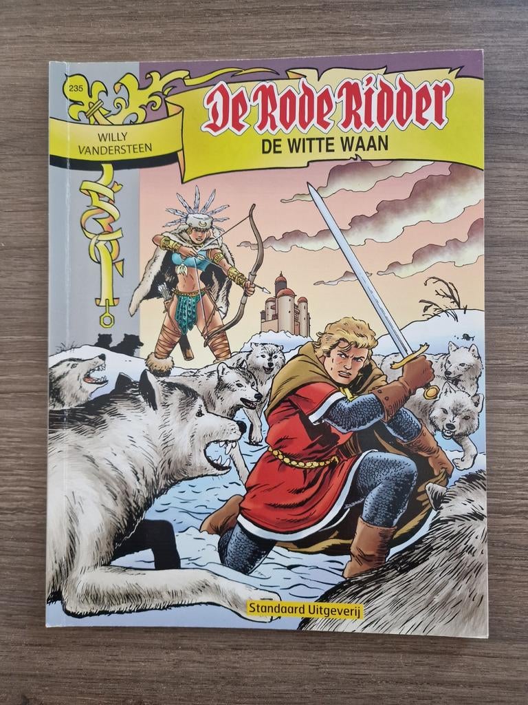 Strips. De rode ridder, Willy Vandersteen, Ophalen of Verzenden, Zo goed als nieuw, Meerdere stripboeken