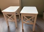 2 nachtkastjes/bijzettafel, Ophalen, Zo goed als nieuw