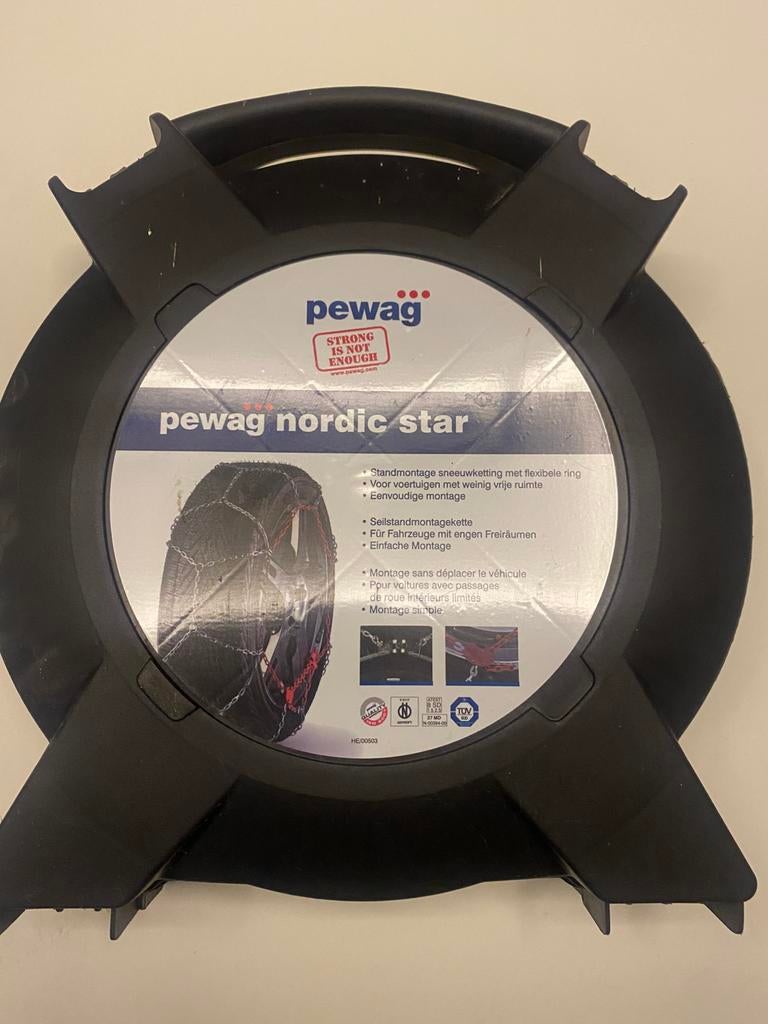 Pewag nordic star sneeuwkettingen - maat 27MD, Auto diversen, Sneeuwkettingen, Ophalen, Gebruikt