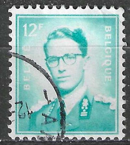 Belgique 1966 - Yvert/OBP 1371 - Roi Baudouin (ST), Timbres & Monnaies, Timbres | Europe | Belgique, Affranchi, Maison royale