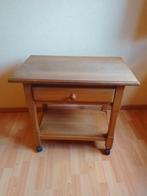 Meuble télé en chêne clair., Maison & Meubles, Enlèvement, Chêne