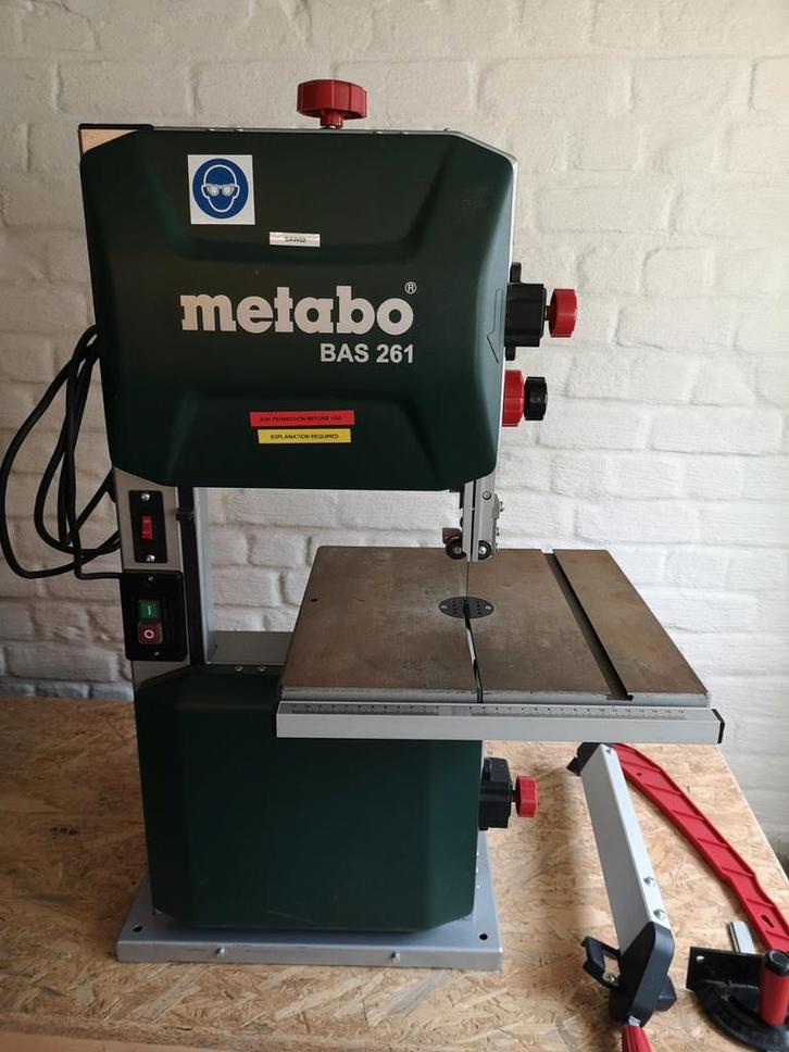 Metabo BAS 261 lintzaag, Doe-het-zelf en Bouw, Gereedschap | Zaagmachines, Gebruikt, Lintzaag, Minder dan 600 watt, 70 mm of meer