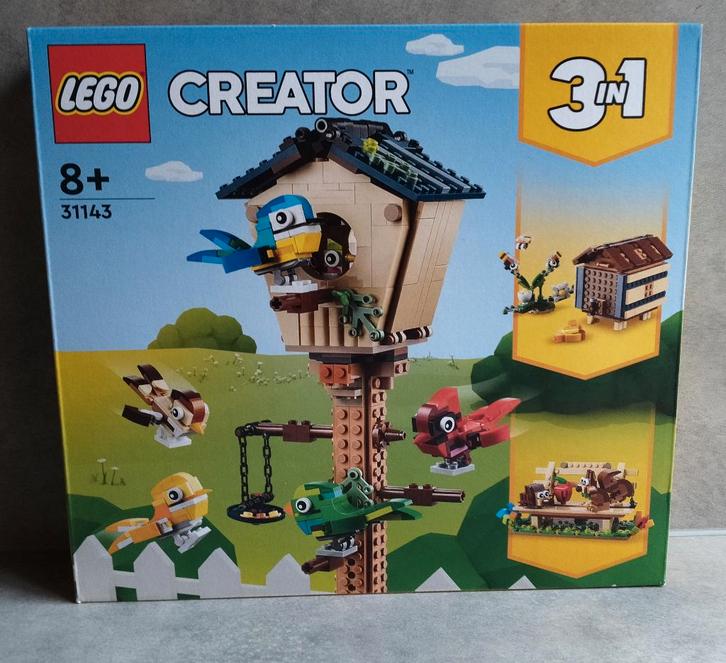 lego creator 31143 vogelhuisje, Kinderen en Baby's, Speelgoed | Duplo en Lego, Nieuw, Lego, Complete set, Ophalen of Verzenden