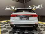 Audi RS Q8 4.0 V8 TFSI Quattro FULL/Ceramic/Pano/Carbon/B&O, Auto's, Gebruikt, Wit, Bedrijf, 5 zetels