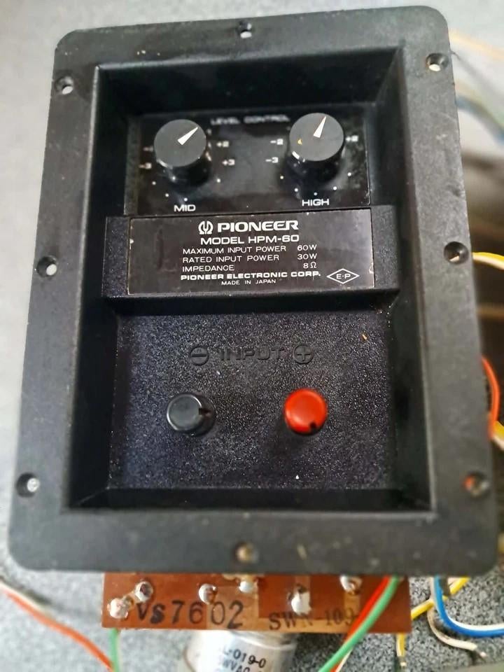 crossover achterpaneel voor Pioneer HPM-60, Ophalen, Gebruikt, Pioneer