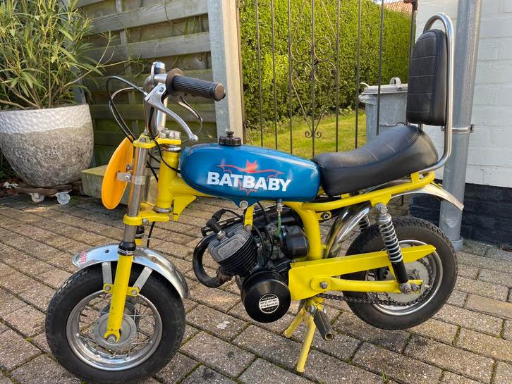 Zeldzame kinderbrommer uit de jaren ‘70, Fietsen en Brommers, Brommers | Crossbrommers, Zo goed als nieuw, Ophalen