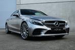 Mercedes C 180 Coupe AMG-LINE | PANO | burmester | carplay, Auto's, Automaat, Euro 6, 4 cilinders, Leder