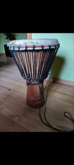Djembe in nieuwstaat, Muziek en Instrumenten, Ophalen, Zo goed als nieuw, Trommel