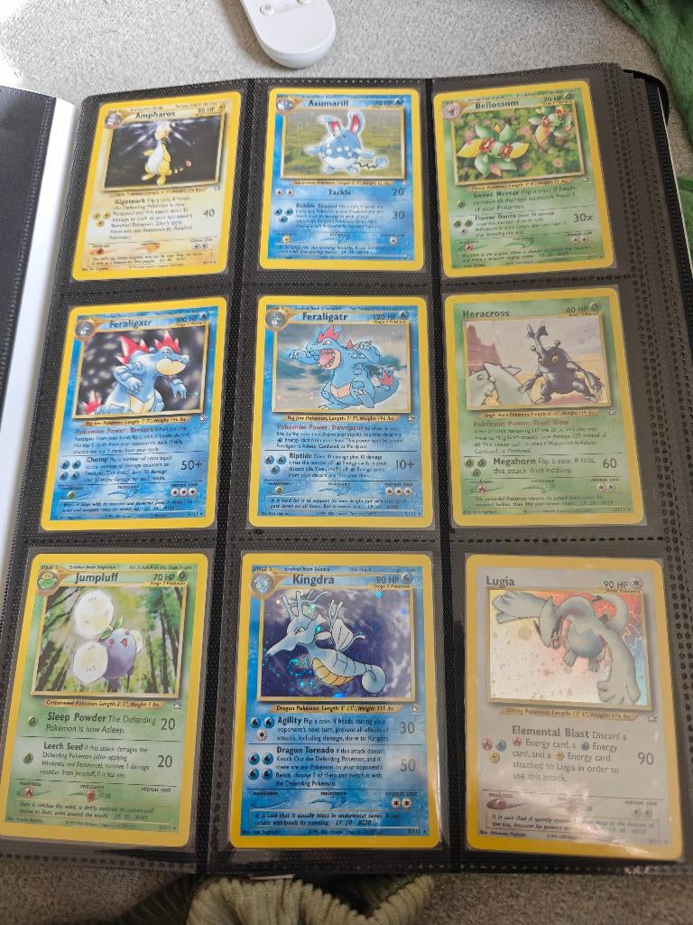 Complete neo genesis set, Ophalen of Verzenden, Gebruikt