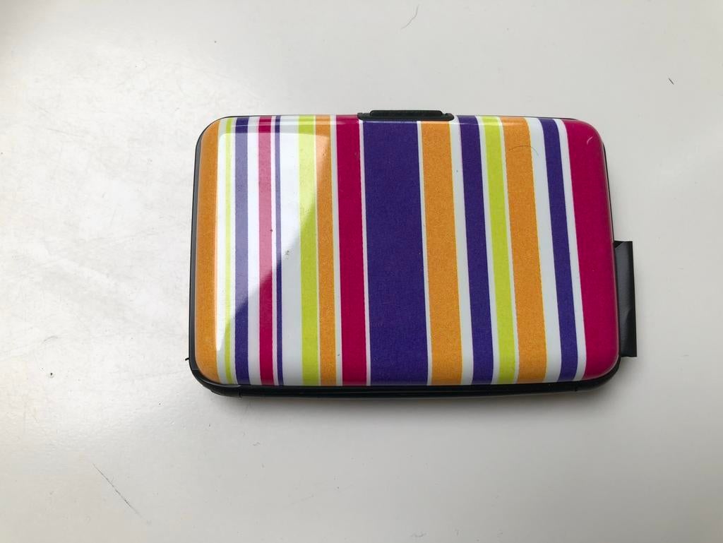 Metalen portemonnee, Ophalen of Verzenden, Gebruikt